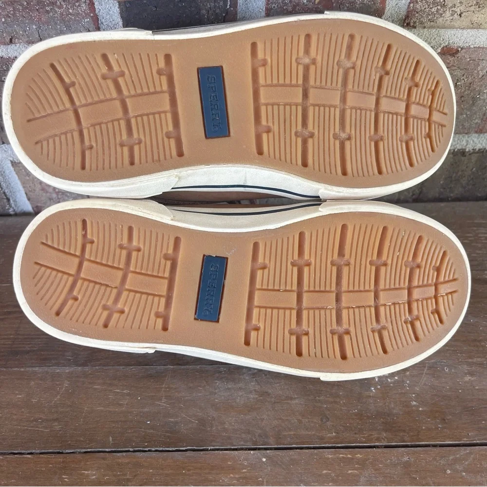 Boys Size‎ 13 Sperry Shoes Brown Leather Boat Shoes sb3